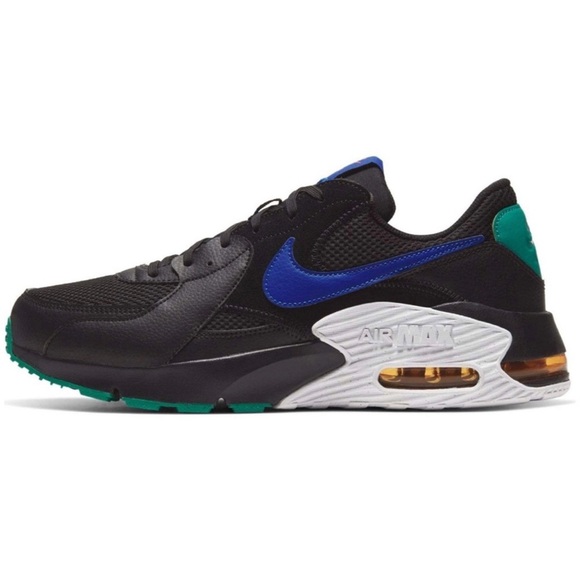 Nike Air Max Excee ‘Black Blue’ Running Shoes size 8 - Picture 1 of 9
